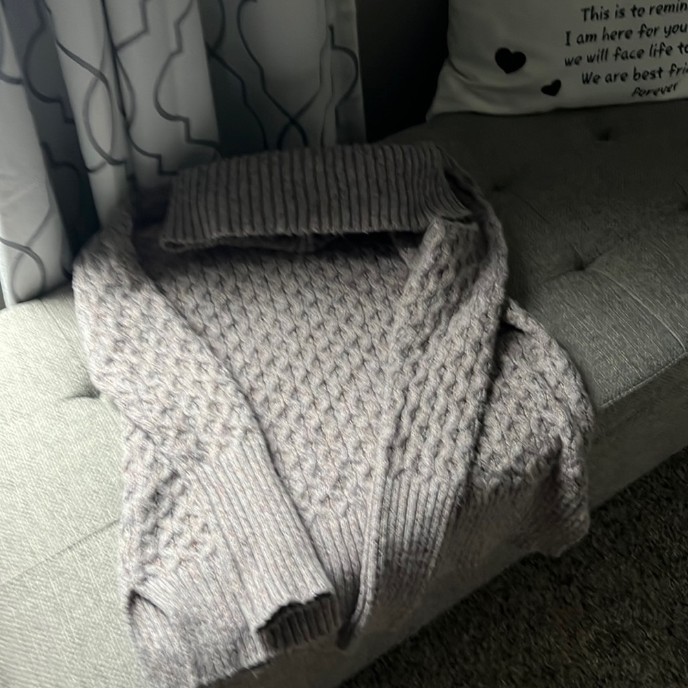 Cowl neck sweater